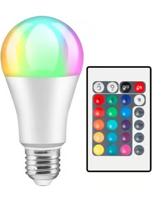 Cata 9W Kumandalı LED Rgb Ampul E27 Duy - CT-4058