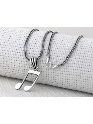 Takıhan Nota 925 Ayar Gümüş Kolye