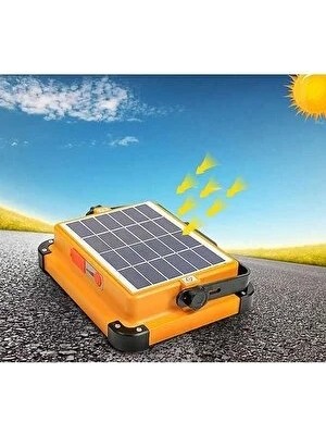 Cata 200W Taşınabilir Şarjlı Solar Projektör Beyaz - Gün Işığı - Sarı - CT-4698