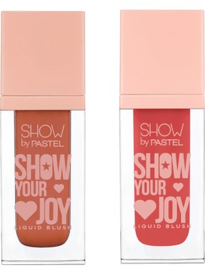 Show By Pastel Joy Liquid Blush - Likit Allık 58 ve 57