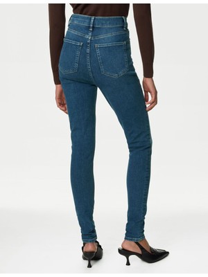 Marks & Spencer Ivy Yüksek Bel Skinny Fit Jean Pantolon