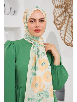 İpekhan Nature Easy Tullipa Soft Şal Çay Yeşili 3033-03
