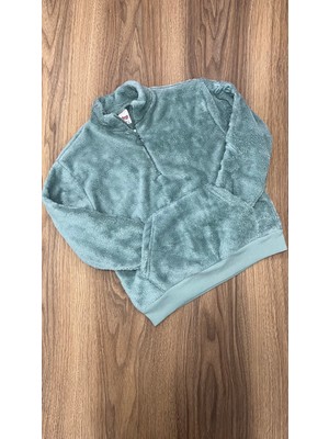 Minik Ikon Kız Çocuk Peluş Sweat