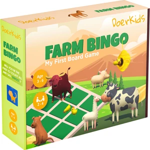 Çiftlik Bingo - Çiftlik Temalı Çocuk Tombalası 3-6 Yaş