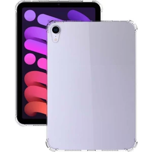 Apple iPad Mini 6.nesil 8.3 Inç Kılıf Shockarmor Clear Köşe Korumalı Şeffaf Tablet Kılıfı