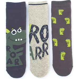 Mem Socks Kaydırmaz Havlu Çocuk Çorabı 3'lü