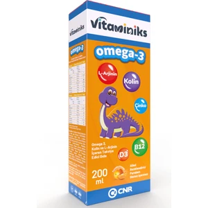 L'arjinin, Kolin, Magnezyum Çinko İçeren Balik Yağı 200 ml