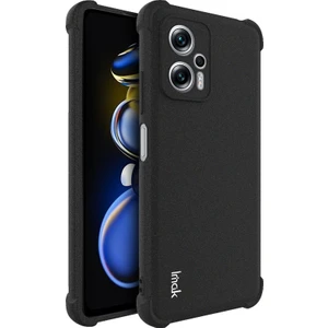 4U Sky Xiaomi Redmi Için Not 11T Pro 5g/not 11T Pro+ 5g/poco X4 Gt 5g/redmi K50I 5g Mat Tpu Telefon Kapak Anti-Drop Hava Yastığı Koruyucu Kapak Ekran Koruyucu-Black (Yurt Dışından)