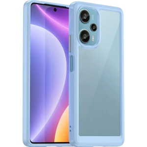 4U Sky Xiaomi Redmi Için Note 12 Turbo/poco F5 5g Koruyucu Telefon Kılıfı Tpu+Akrilik Anti-Çizelge Kapak Mavisi (Yurt Dışından)