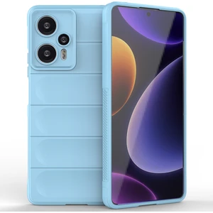 4U Sky Xiaomi Poco F5 5g/redmi Için Not 12 Turbo Esnek Tpu Telefon Kılıf Anti-Drop Engebeli Arka Kapak Baby Blue (Yurt Dışından)