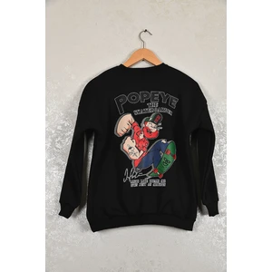 Wolters Outdoors Çocuk Temelreis Oversize Baskılı Pamuklu Bisiklet Yaka Kısa Kollu Sweatshirt