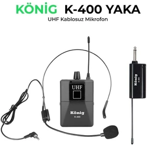 König K-400 Uhf 1 Yaka Telsiz Mikrofon