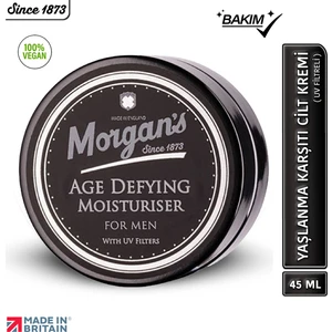 Morgan's Pomade Age Defying Moisturiser For Men - Yaşlanma Önleyici Nemlendirici Cilt Bakım Kremi 45 ml