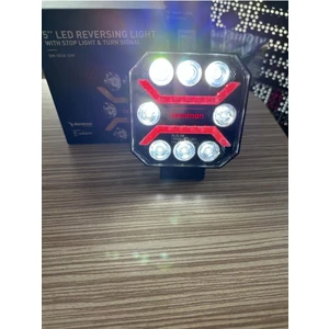 Ahmet Otomotiv Çalışma Lambası Kırmızı-Sarı 12-24V