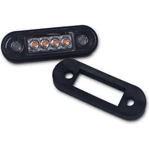 Ahmet Otomotiv 4 Ledli Sarı LED Lamba Sarı Renk 12V-24V