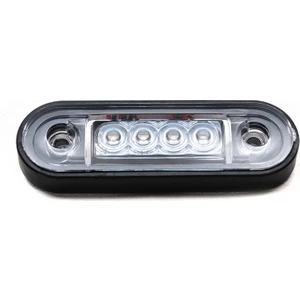 Ahmet Otomotiv 4 Ledli Kırmızı Flintstones LED Lamba Kırmızı Renk 12V-24V