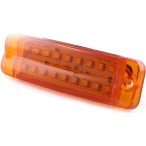 Ahmet Otomotiv Çift Sıra Parmak LED Sarı Renk 10CM 16 LED