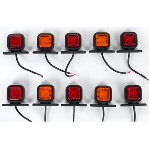 Ahmet Otomotiv (10 Adet) Çeray Mini Kare Takoz LED Lamba 12V-24V