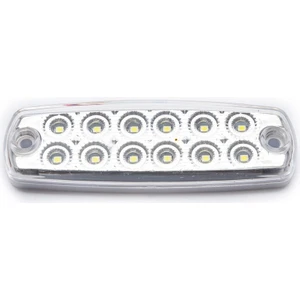 Ahmet Otomotiv 12 Ledli Dekoratif LED Lamba 12VOLT-24VOLT Beyaz Renk