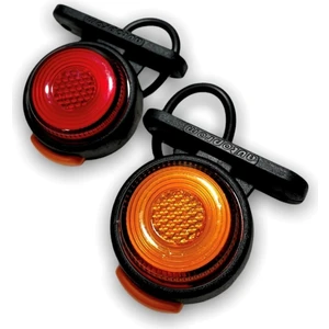Ahmet Otomotiv Neon Mini Takoz Sarı-Kırmızı 12V-24V