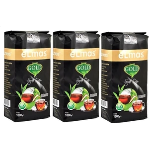 Gold Siyah Dökme Çay 1000  gr x 3