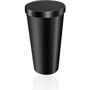 Araba Çöp Kutusu Su Geçirmez Fincan Şeklindeki Depolama Kovası Itme Tipi Saklama Kutusu (Yurt Dışından)