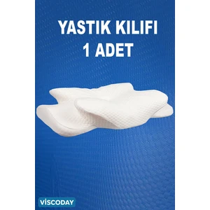 Yastık Kılıfı Yüksek Boyun Destekli Ortopedik Visco Yastık Kılıfı 1 Adet Vscdy 33