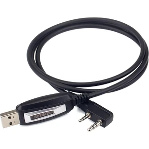TK3107 2 Pin USB Programlama Kablosu Walkie Talkie ile Uyumlu RT24 RT27 RT22 RT28 RT619 Baofeng Uv-5r BF-888S BF-88E Kenwood Programlama Kablosu (1 Adet) 2 pin Retevis RT3 için USB programlama kablosu DMR radyo Retevis