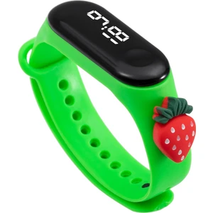 Çocuk Saatleri LED Dijital Bilek Saati Çocuk Spor Saati Yeşil (Yurt Dışından)