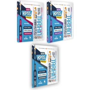 Karakutu Yayınları KPSS Tarihin Kara Kutusu 3'lü Modüler ÖSYM Çıkmış Soru Bankası Dijital Çözümlü Konu Özetli