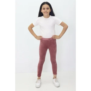 Canix Kids Kız Çocuk Likralı Kadife Tayt ( Bir Beden Büyük Almanız Önerilir )