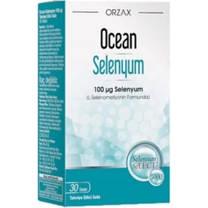 Ocean Selenyum Takviye Edici Gıda 30 Tablet