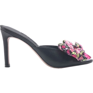 Nine West Duru 3fx Siyah Kadın Topuklu Terlik