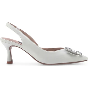 Nine West Bucca2 3fx Beyaz Kadın Topuklu Ayakkabı