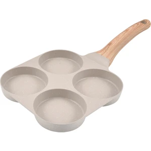 Yumurta Tavası Omlet Tavası, 4 Fincan Yapışmaz Yumurta Kızartma Tavası, Yumurta Pişirici Tavası Kahvaltı Için Yumurta Tavası, Gözleme, Plett, Krep Tavası (Yurt Dışından)