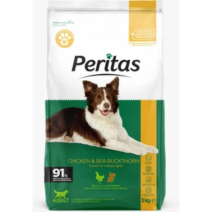 Orta-Büyük Irk Tavuklu ve Yabani Iğdeli Köpek Maması 3 kg