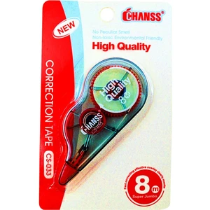 Düzeltici Şerit Silici 5 mm x 8 mm Hızlı Kuruyan 1 Adet Çevre Dostu