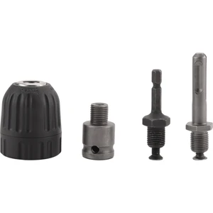 0.8-10MM Hassas Anahtarsız Matkap Mandreni Dönüştürücü 3/8 INÇ-24UNF Konu Hızlı Değişim Adaptörü ile Sds-Plus Hex Shank Soket (Yurt Dışından)