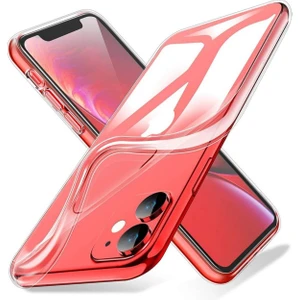 Happycase iPhone 11 Kılıf Lüx Şeffaf Silikon