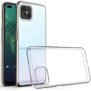 Happycase Oppo Reno 4 Lite Kılıf Lüx Şeffaf Silikon - Şeffaf