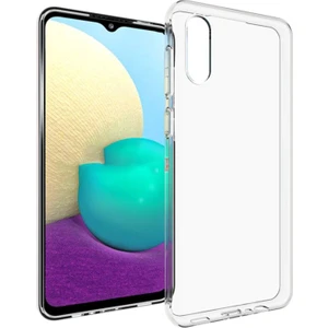 Happycase Samsung Galaxy A02 Kılıf Lüx Şeffaf Silikon
