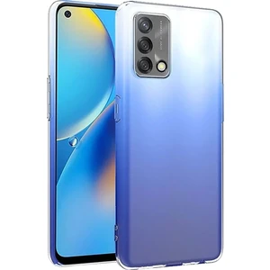 Happycase Oppo A74 4g Kılıf Lüx Şeffaf Silikon
