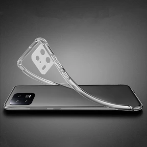 Happycase Xiaomi Mi 13 Kılıf Lüx Şeffaf Silikon