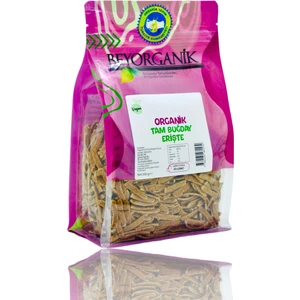 Organik Tam Buğday Erişte 500gr