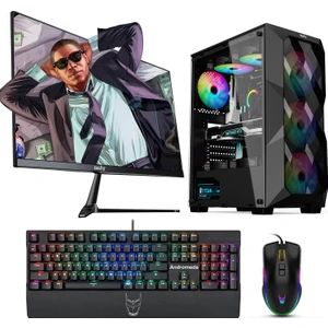 Kadabra x I5-12400F 16GB 256GB M.2 Nvme Rx 580 8gb 24'' 165Hz Oyuncu Masaüstü Bilgisayarı