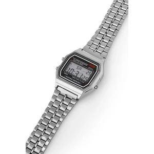 Newera Watch Çelik Kordon Unisex Retro Gümüş Kol Saati UMR410039
