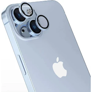 Case 4u Apple iPhone 15 Anti-Reflective Kamera Lens Koruyucu Mavi