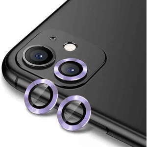 Case 4u Apple iPhone 12 Premium Safir Kamera Lens Koruyucu Cl-12 Mor