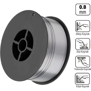 6108 Gazsız Gazaltı Mıg Kaynak Teli 0.8 mm (1 kg Makara)