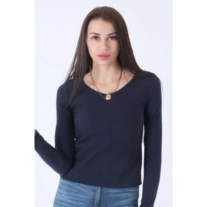 Lacivert Örme V Yaka Kazak 0103012.02